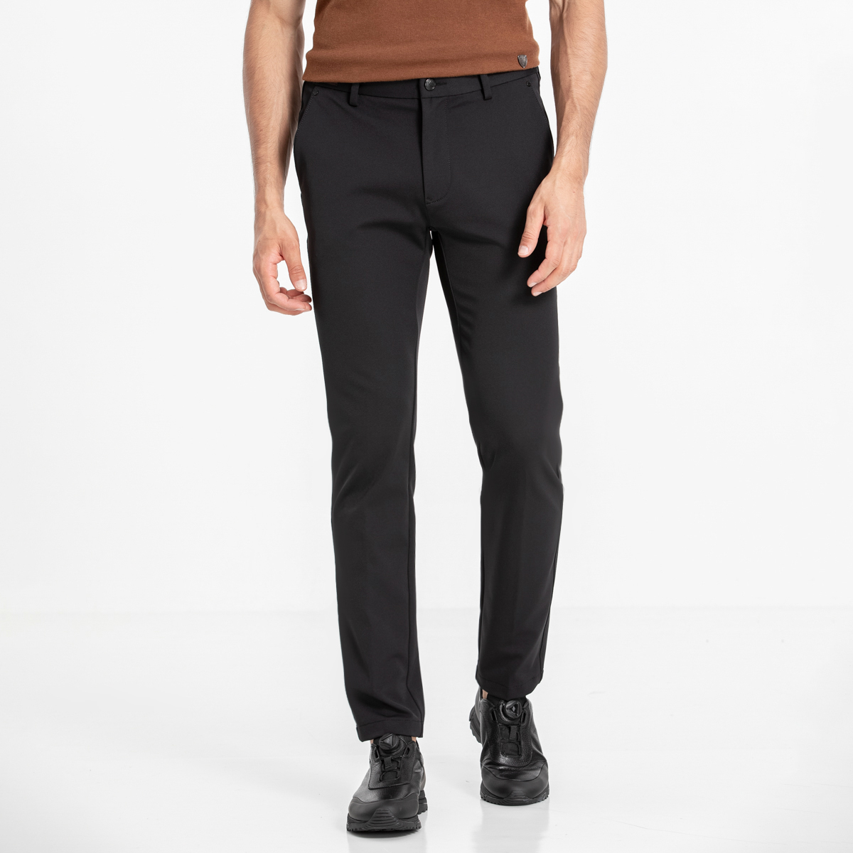 路卡迪龙男士舒适商务直筒弹力裤-141225162