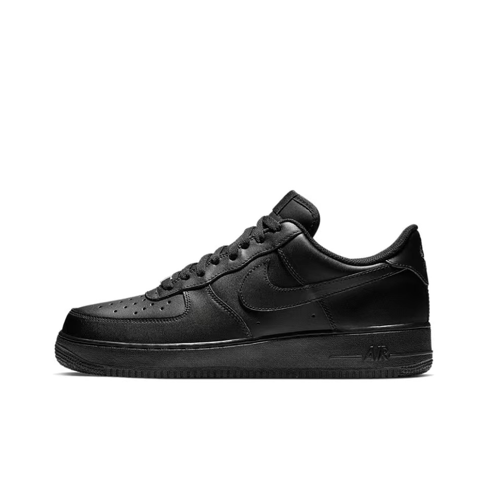 耐克/NIKE男子黑武士AF1空军低帮复古板鞋 CW2288001