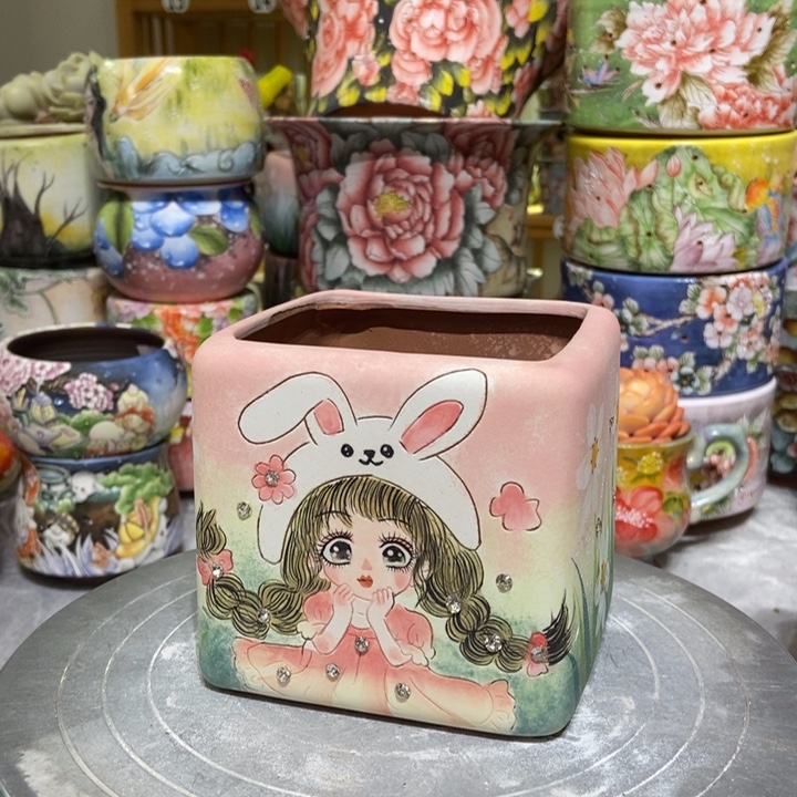 景德镇艺术手绘作品