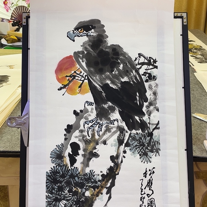 国画张圣敏先生纯手绘作品