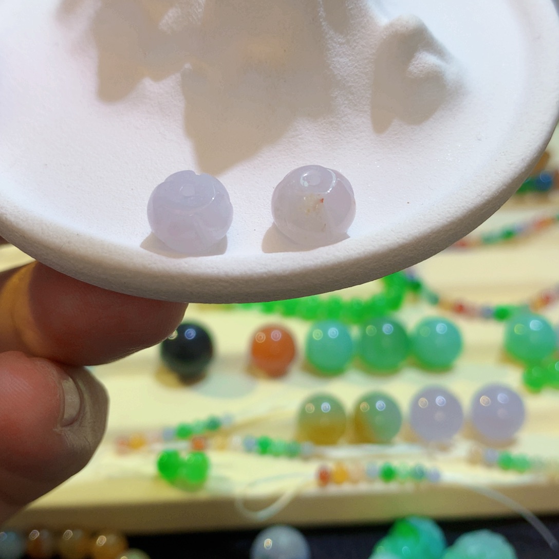 翡翠散珠翡翠珠子123