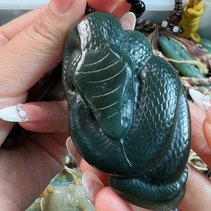 和田玉把件未镶嵌