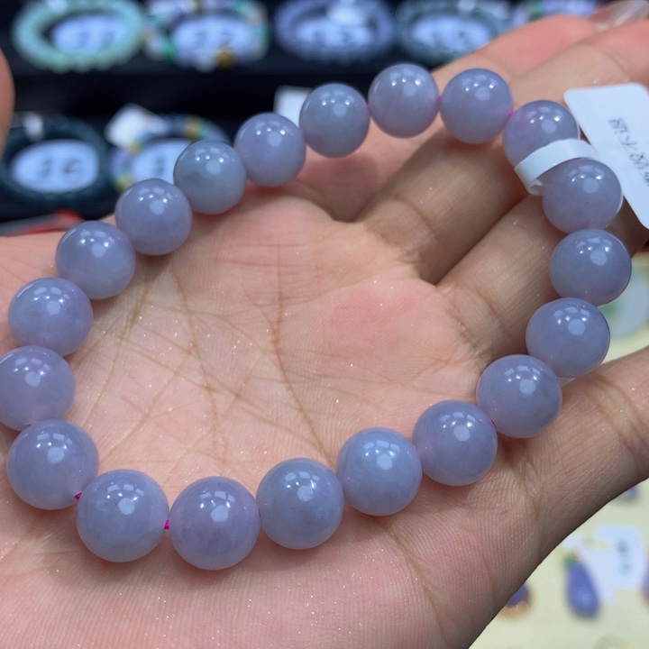 翡翠手链未镶嵌金****所翡翠10