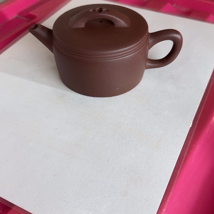 伯***门茶壶紫砂紫泥汉瓦170cc半手