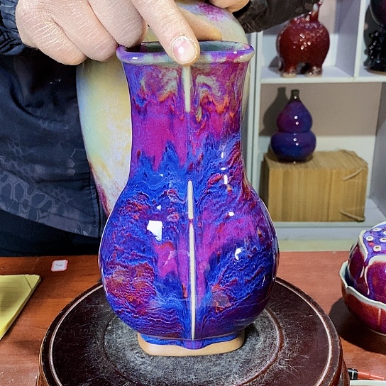 摆件尚峰钧窑作品x x x