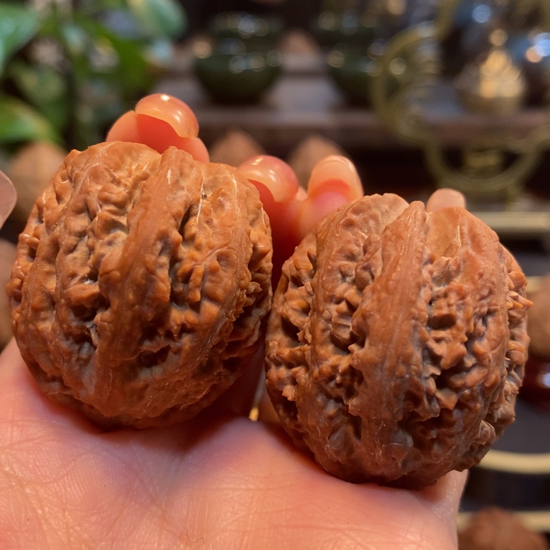 文玩核桃吊坠霸王花39