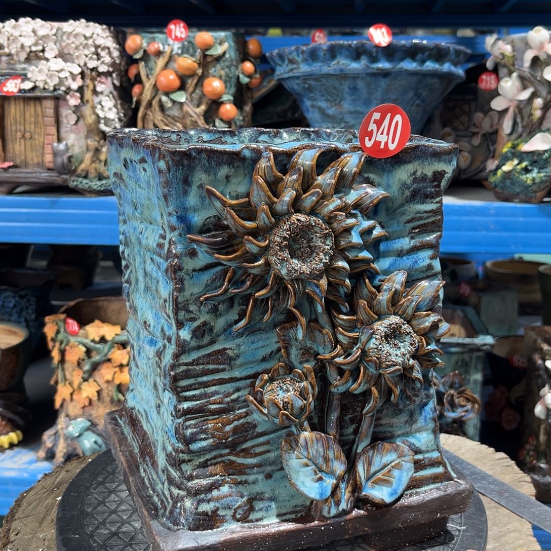 福利540 号陶然花器手工花盆