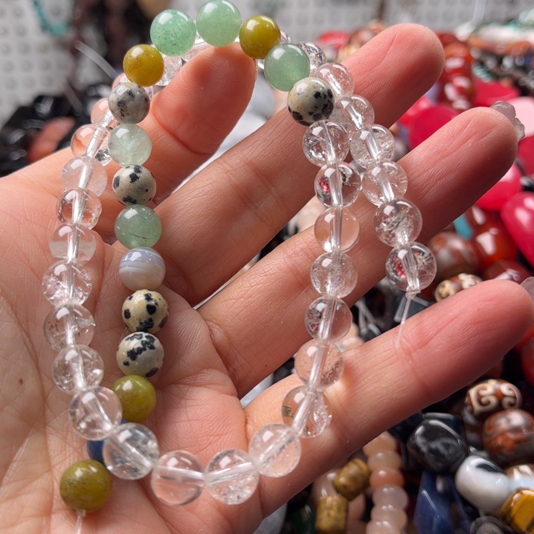 石英质玉珠宝奇石未镶嵌卡8