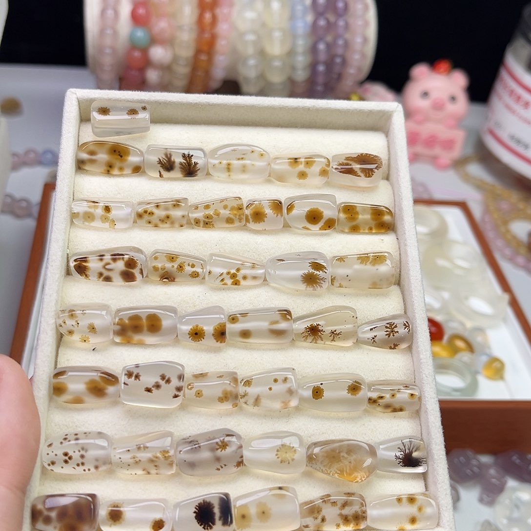 玛瑙/玉髓合金戒指随行