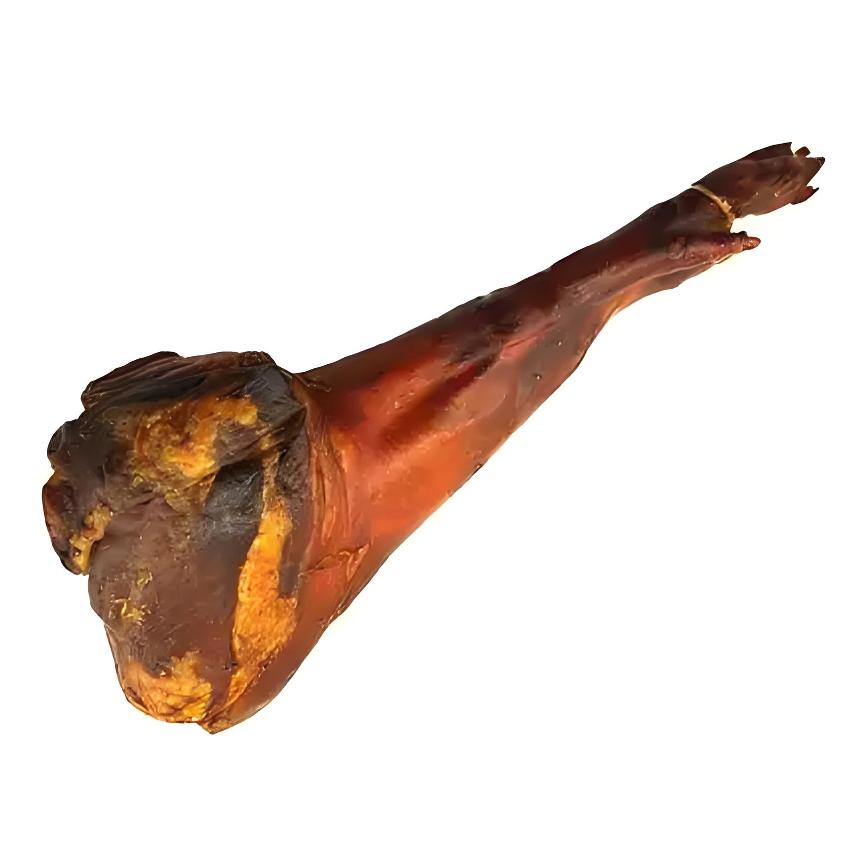 恩施农家柴火烟熏腊猪脚土猪腊肉传统腌制咸肉腊味真空包装