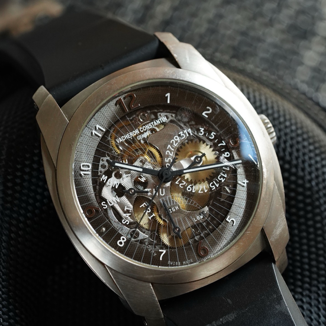 99新 Vacheron Constantin/江诗丹顿 型号85050/000T-9341全套 