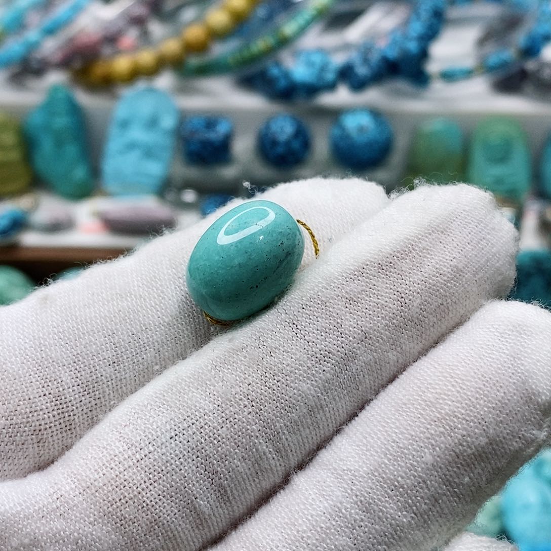 绿松石珠宝奇石未镶嵌