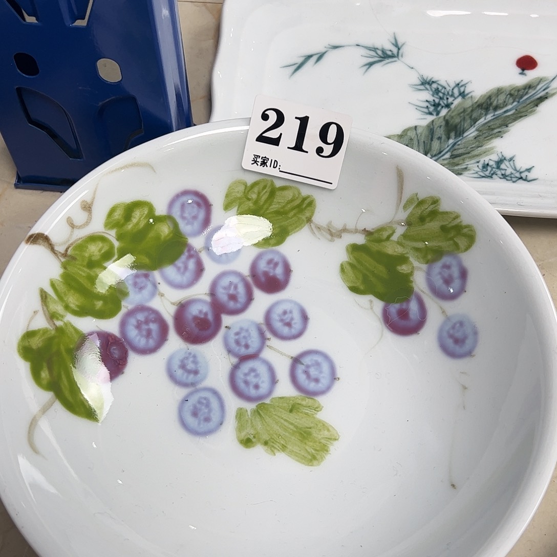 瓷片景德镇陶瓷手工手绘制作