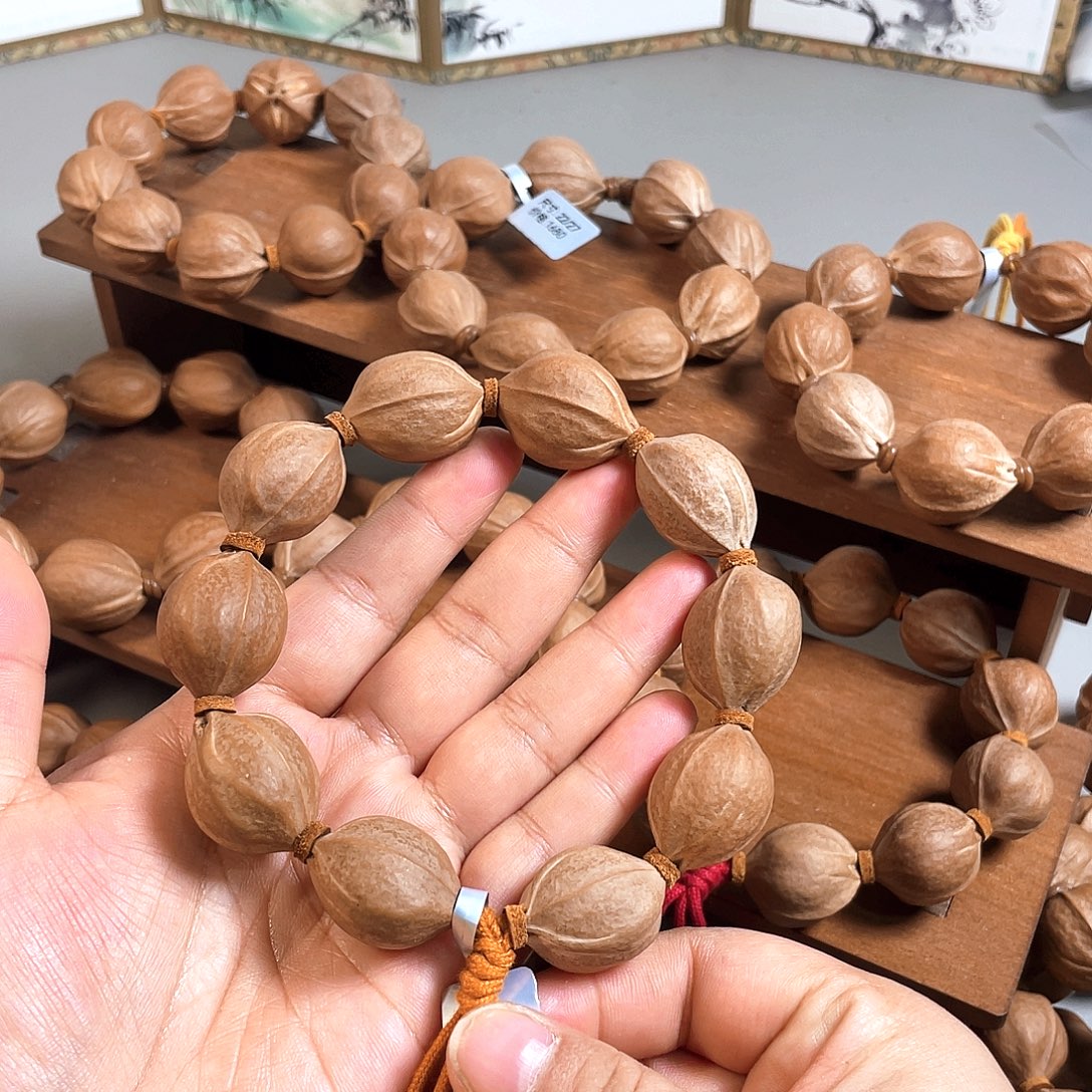 嗯****手串/手链橄榄核20/27梅林铁核