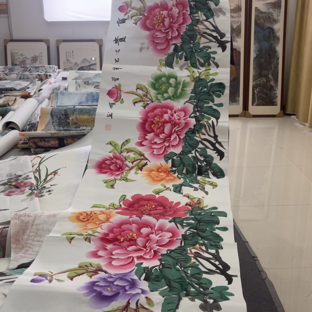 国画ZH精品手绘单幅任发