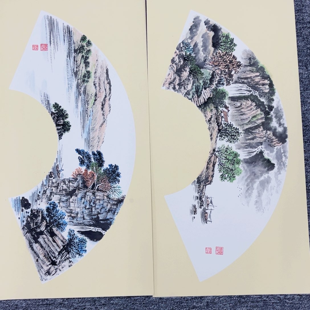 国画绘画艺术作品展33.66