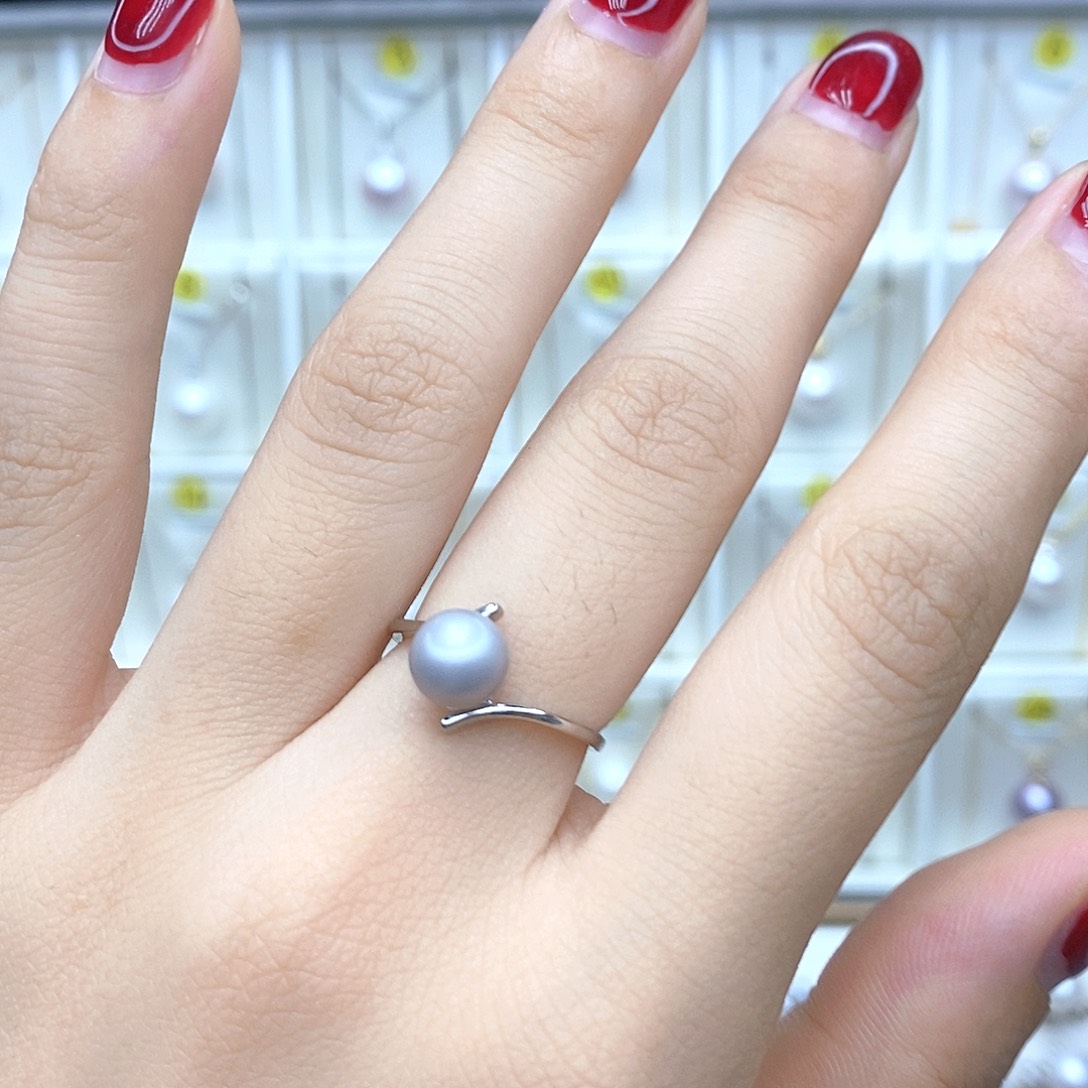 淡水珍珠合金颈饰