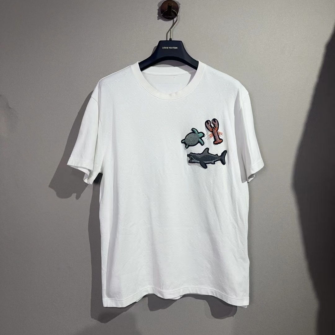 99新 LouisVuitton/路易威登 海洋串珠短袖/尺码：M/已鉴定洗护