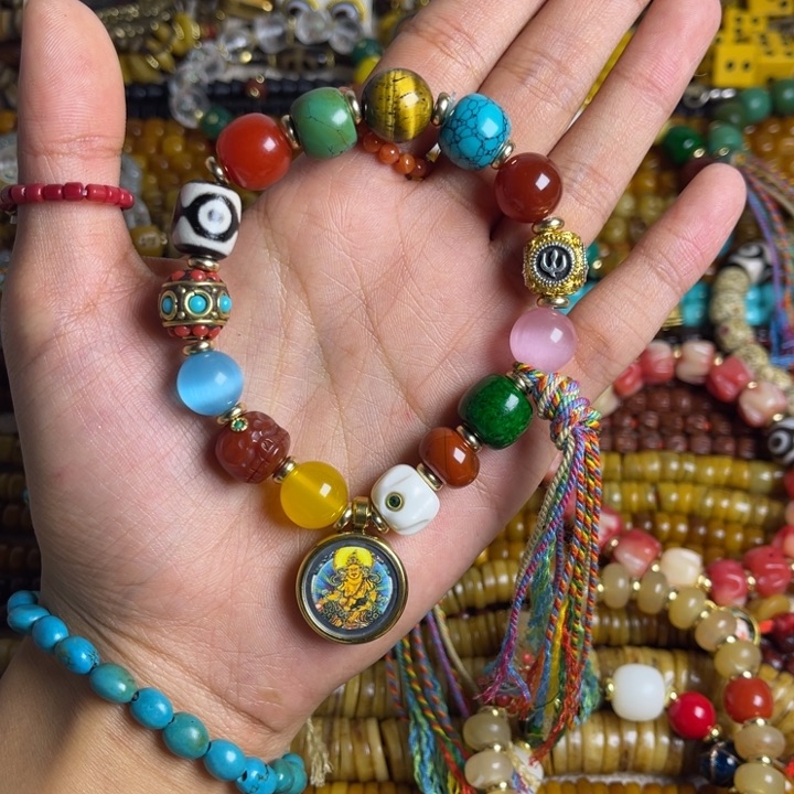 @**猫多宝手串/藏区工艺