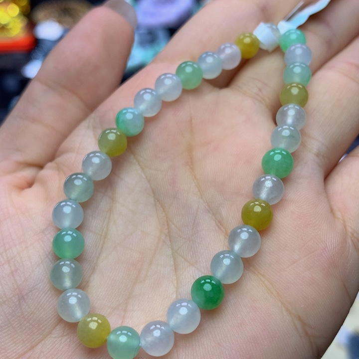 翡翠手链未镶嵌翡翠