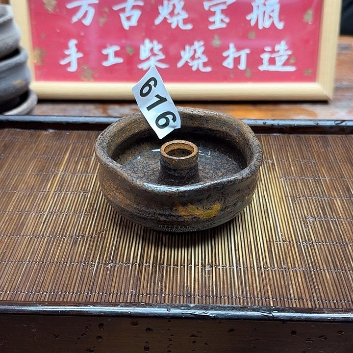 纯手工制作粗陶茶具