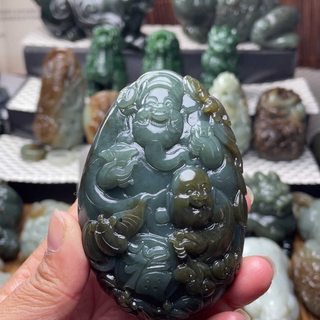 未镶嵌和田玉把件晚****