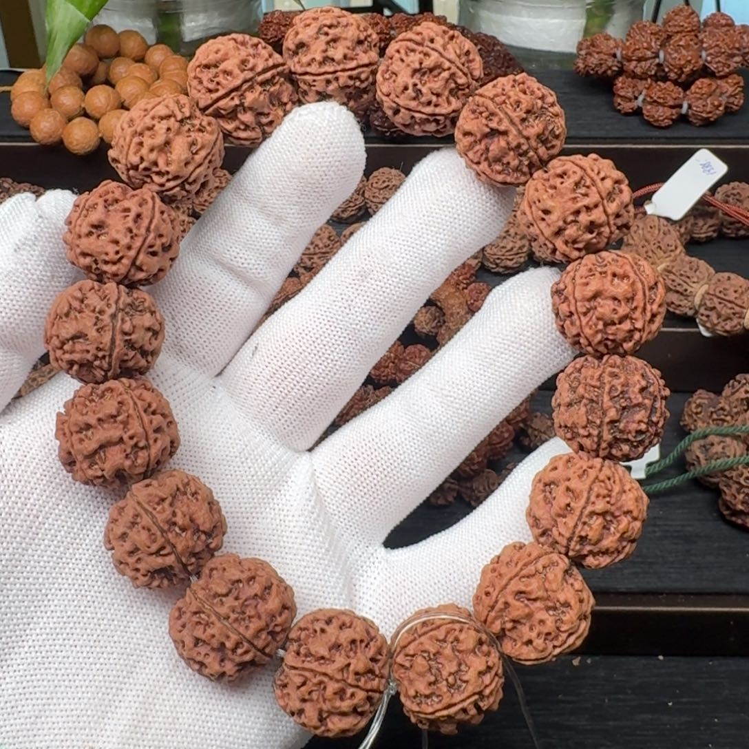 手串金刚菩提20粗筋水晶皮安娜