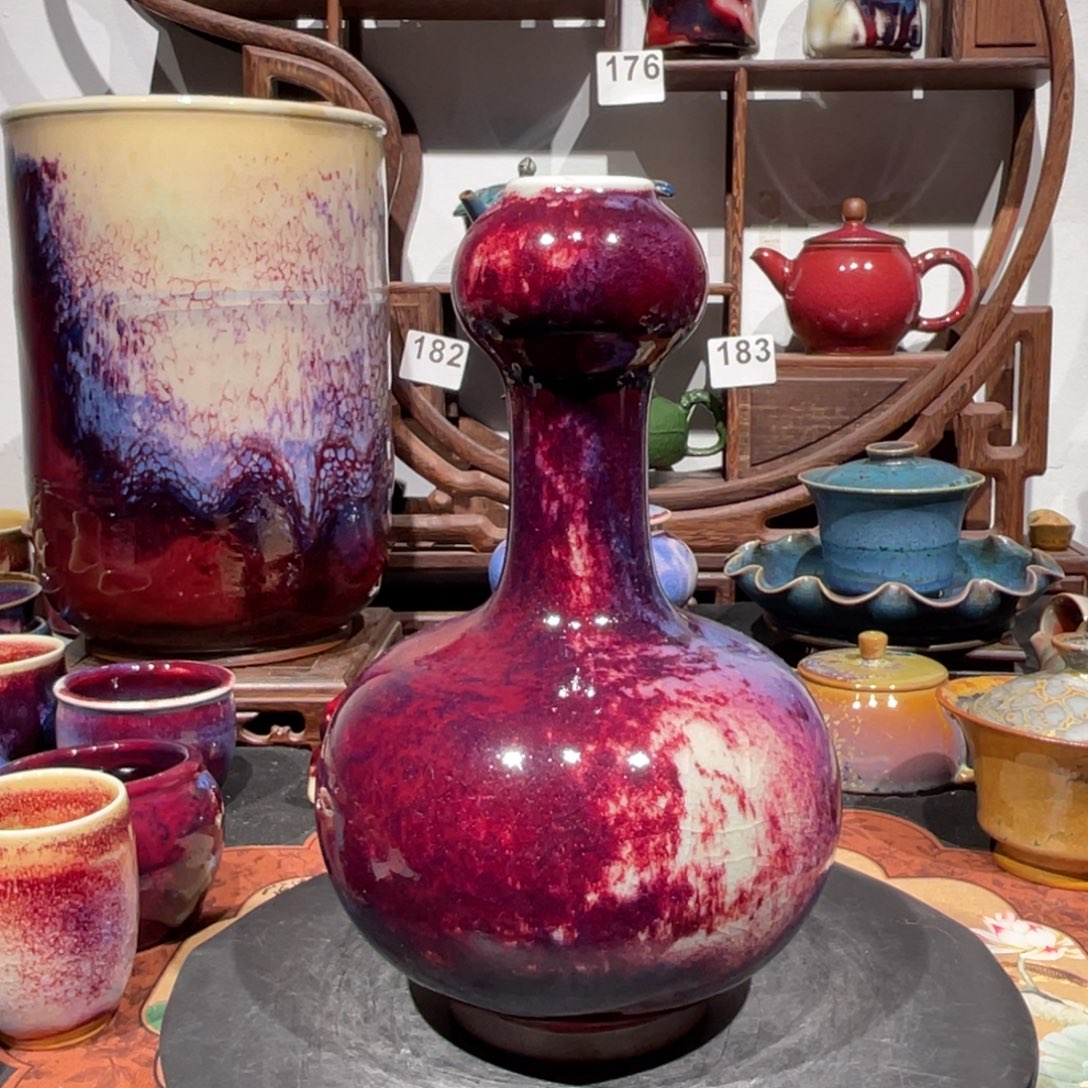 中国神后钧瓷花器