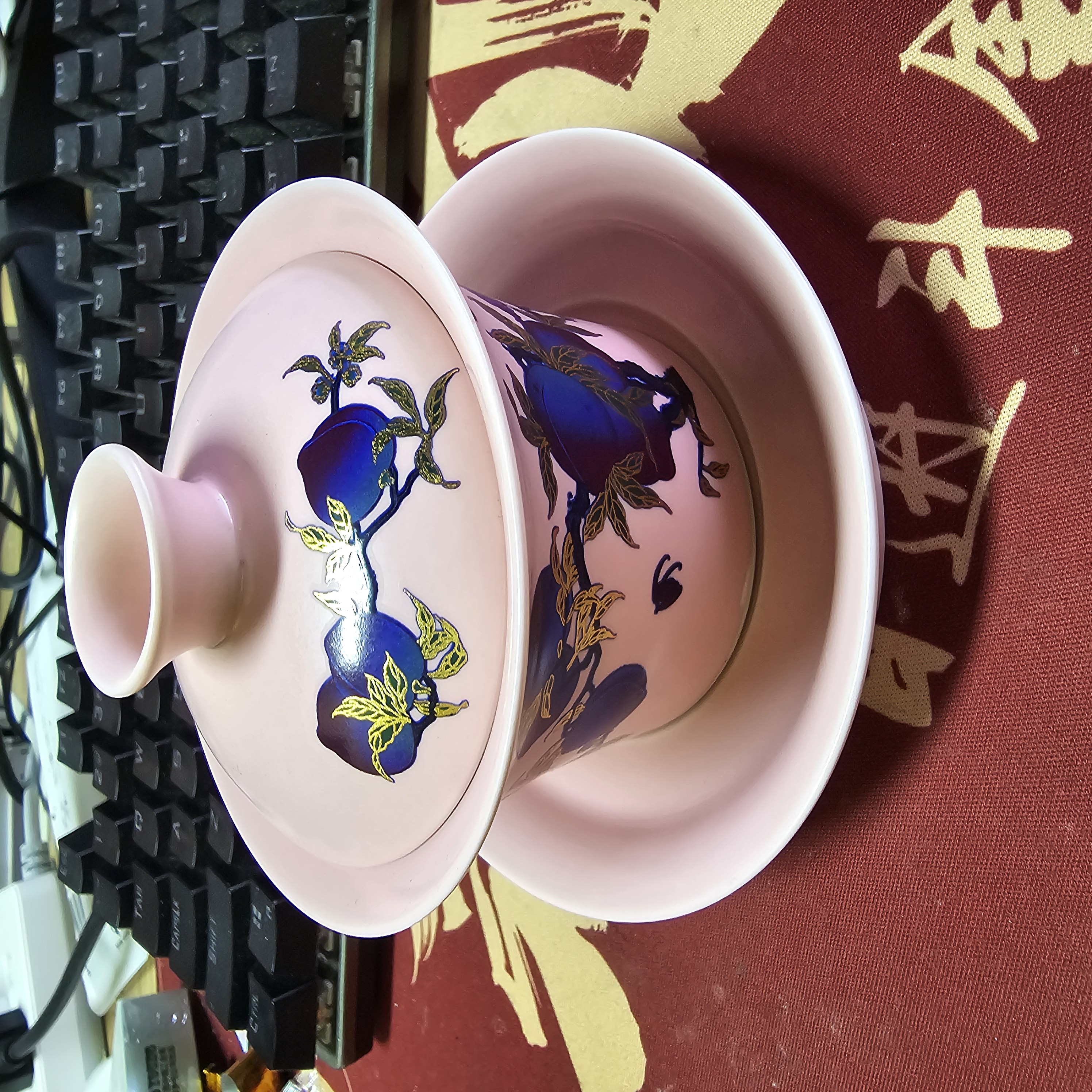 G529-马蹄三才盖碗