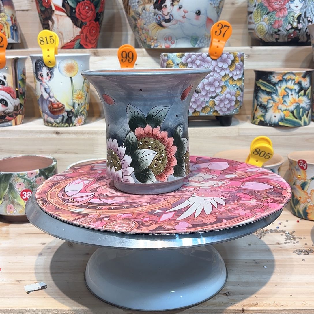 紫砂花盆手工花盆默认微瑕14/14