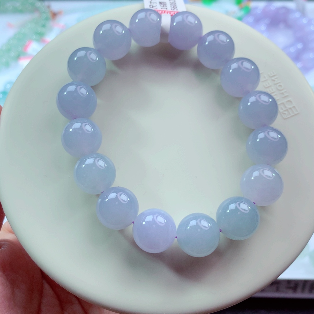 翡翠未镶嵌手链卡12.8