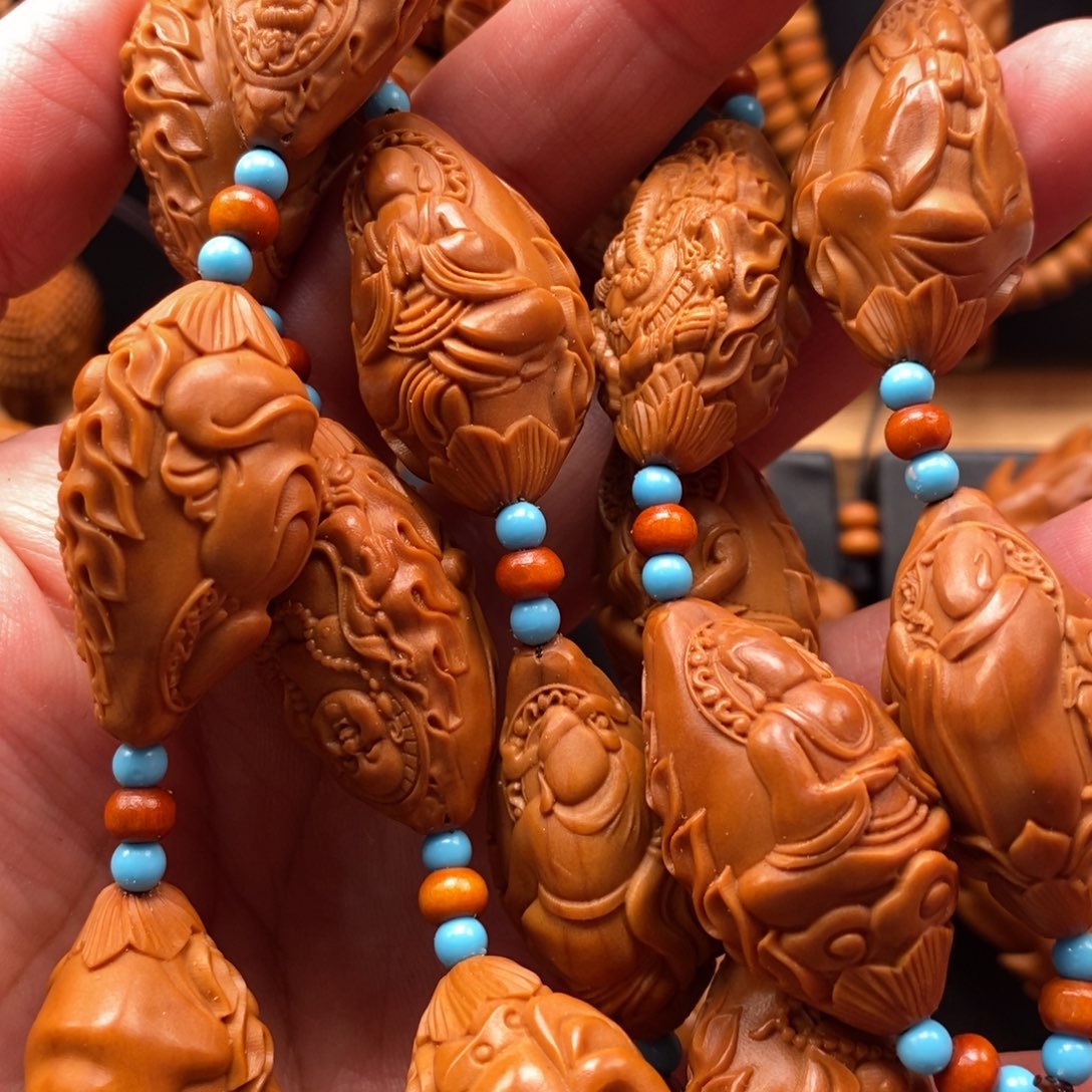 橄榄核手串/手链万佛大脖挂