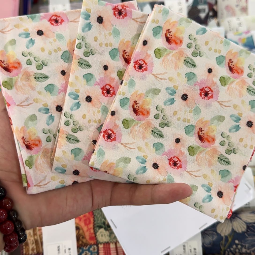 三片出纯棉平布45x53cm一片