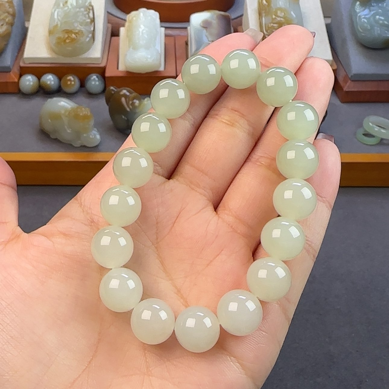 【闪购商品】和田玉手串未镶嵌