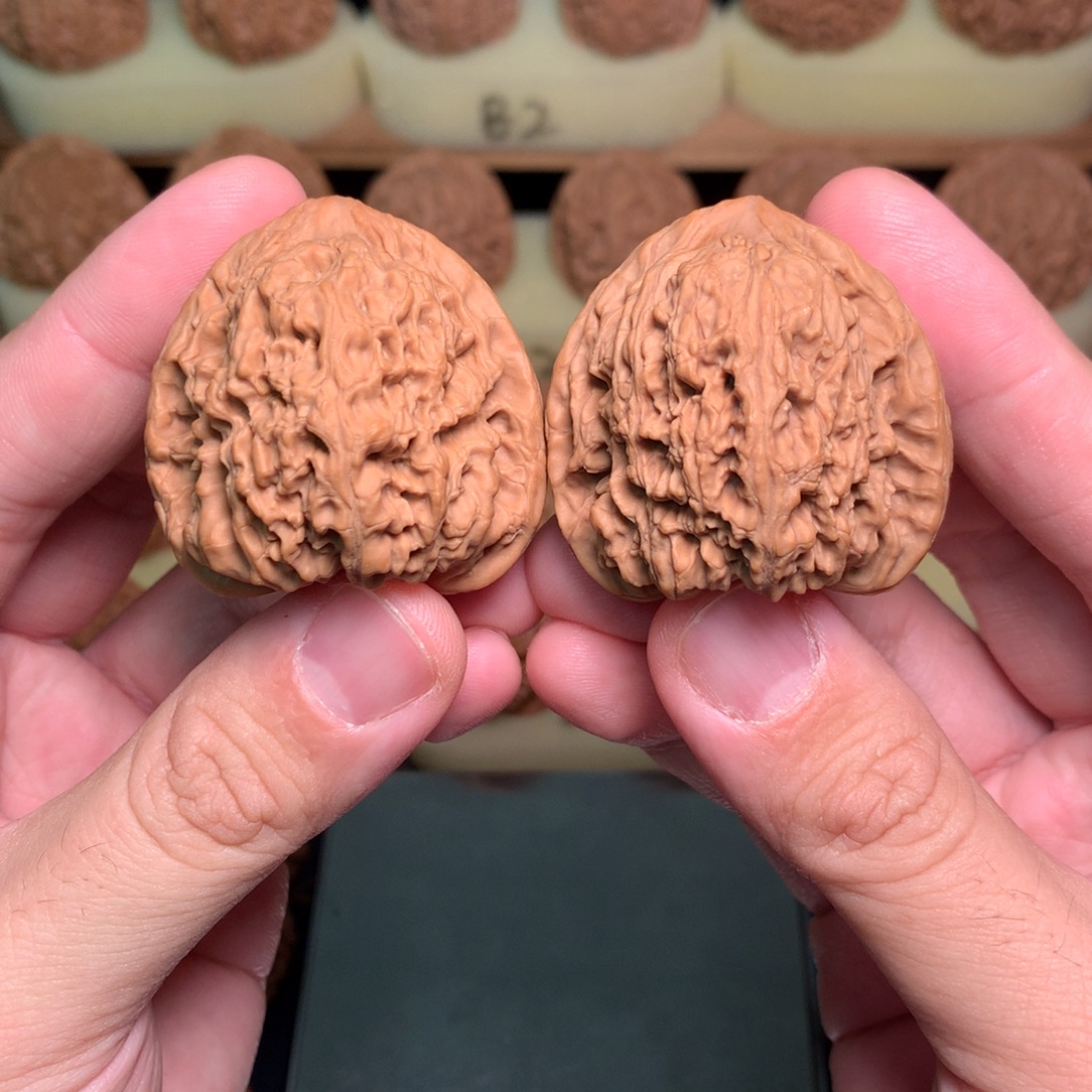 ****吊坠文玩核桃41涿鹿三角疆全品