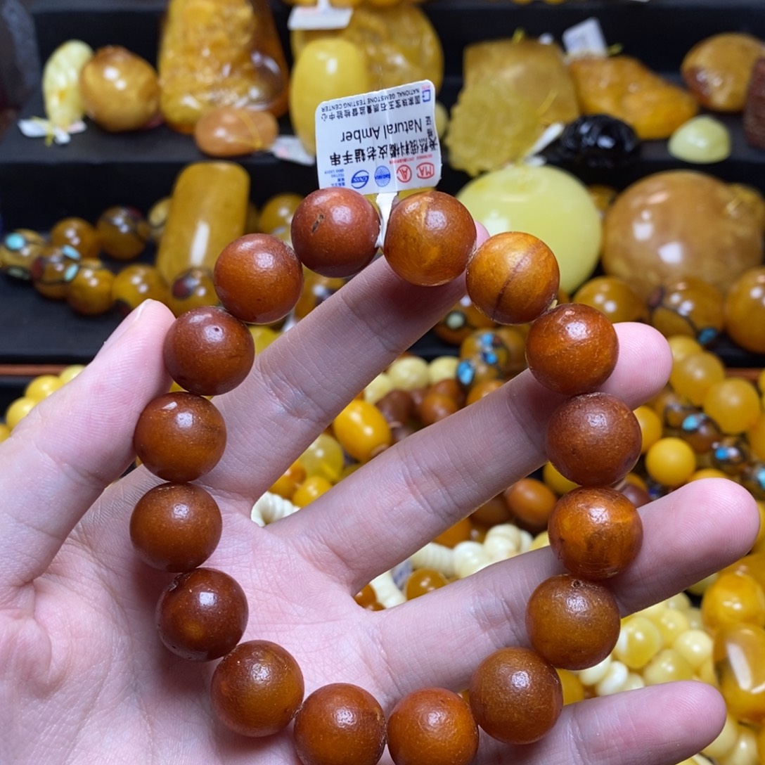 琥珀未镶嵌珠宝奇石