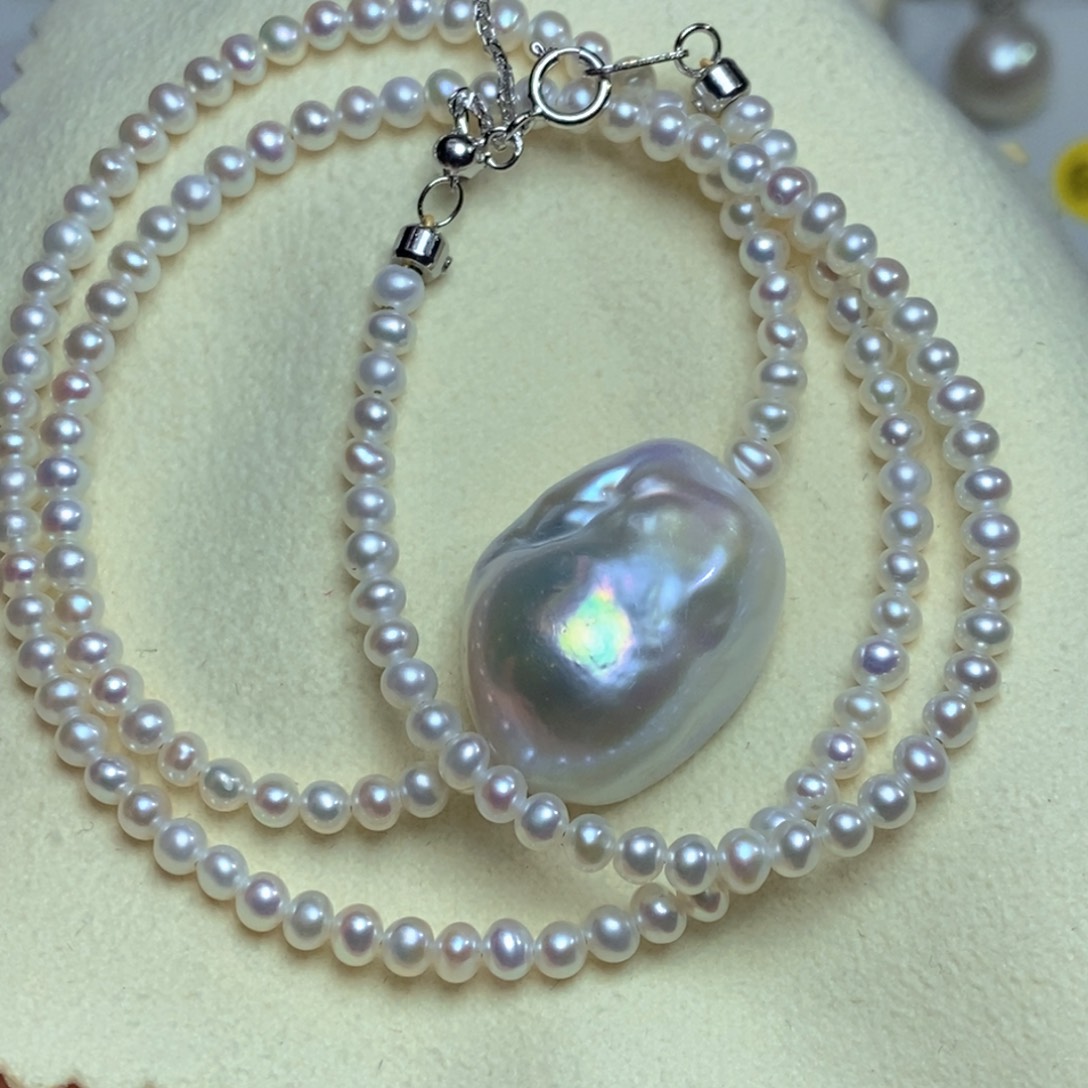 静***康珠宝奇石未镶嵌淡水珍珠