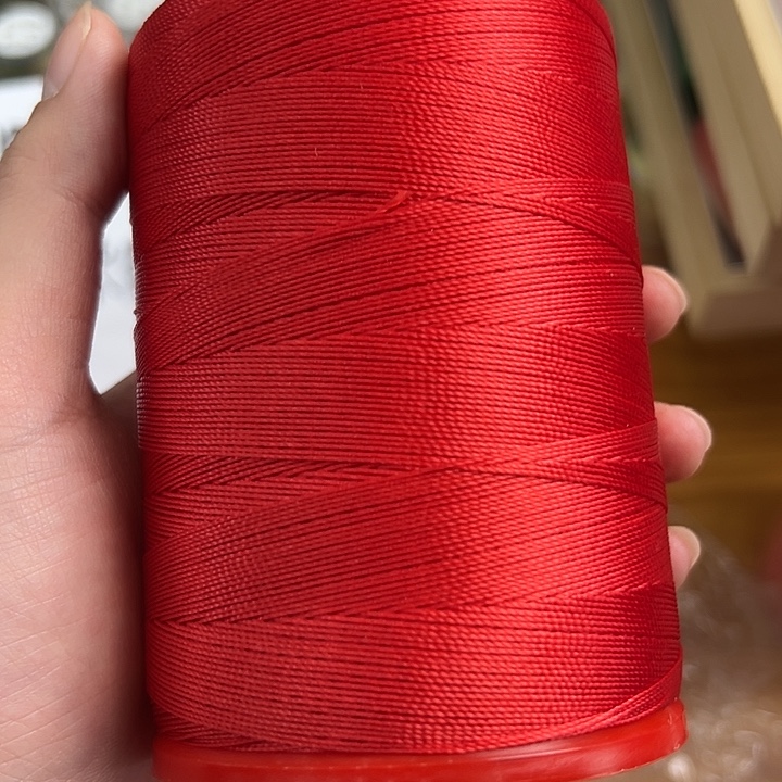 棉（9股纯色股线中国红一卷）400克