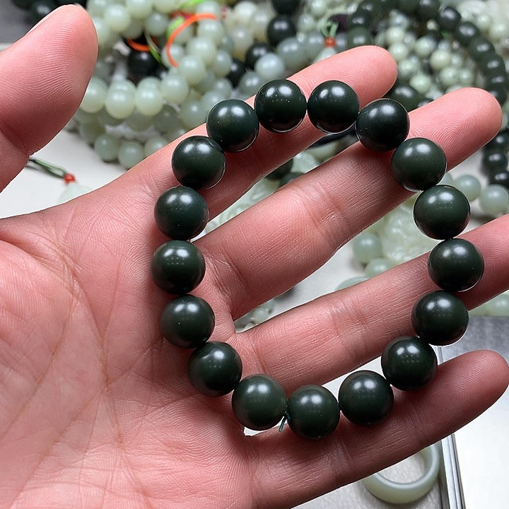 和田玉手链未镶嵌