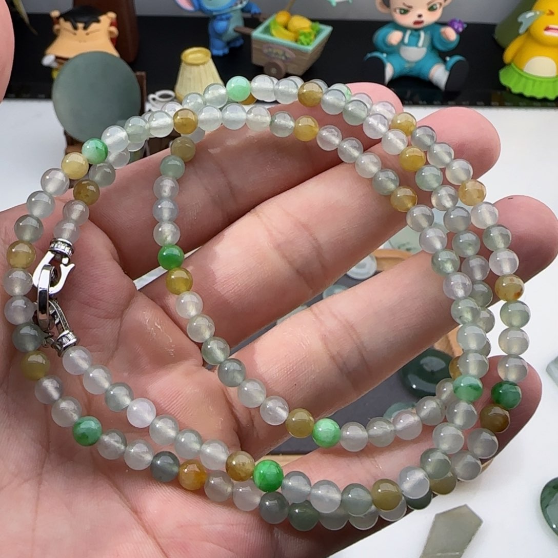 颈饰未镶嵌翡翠卡5108