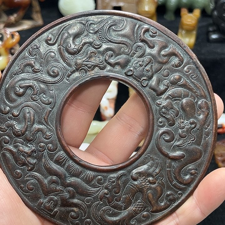 和田玉挂件未镶嵌云****9