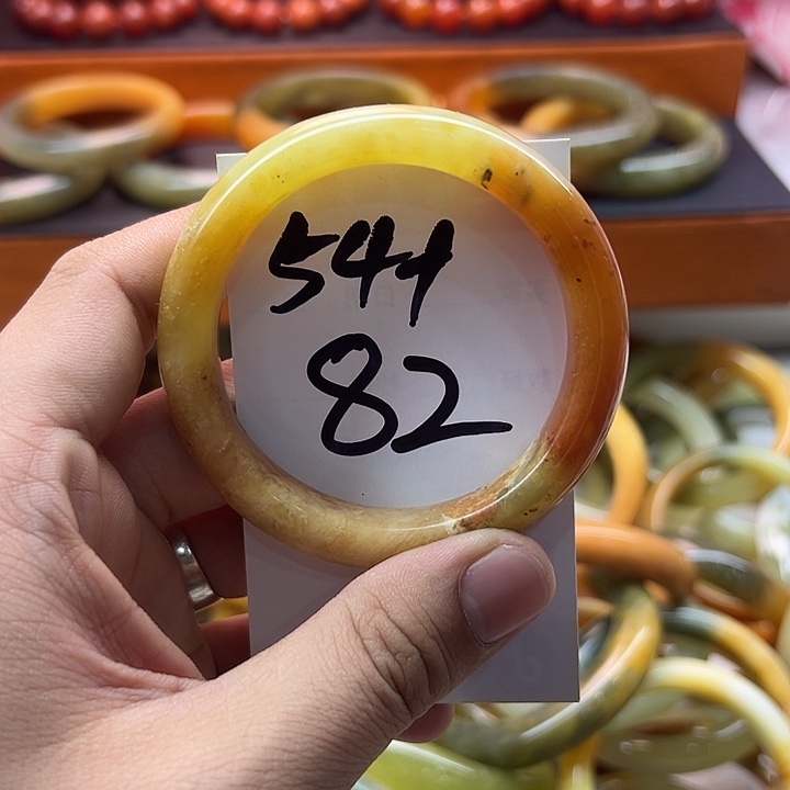 蛇纹石玉合金手镯