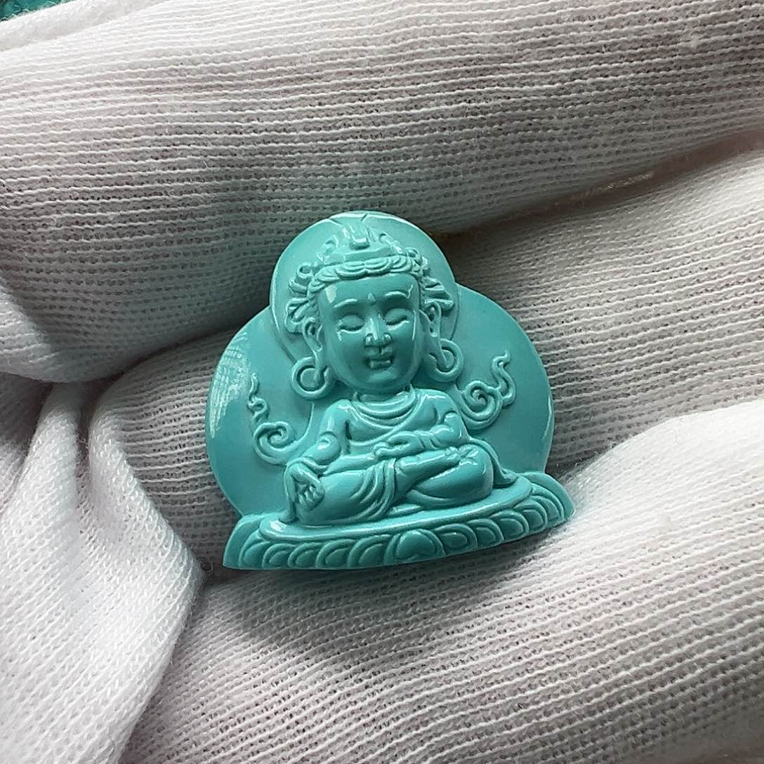 绿松石配饰未镶嵌