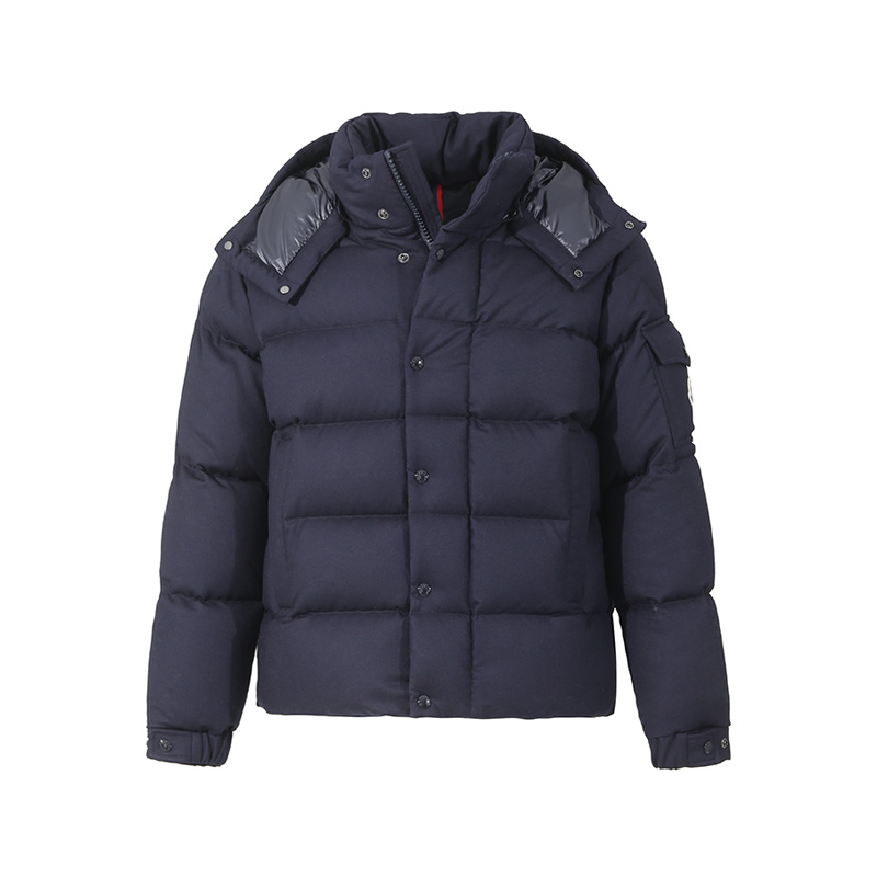 Moncler盟可睐 新品 男士宽松短款鹅绒连帽羽绒服1A00157 54272