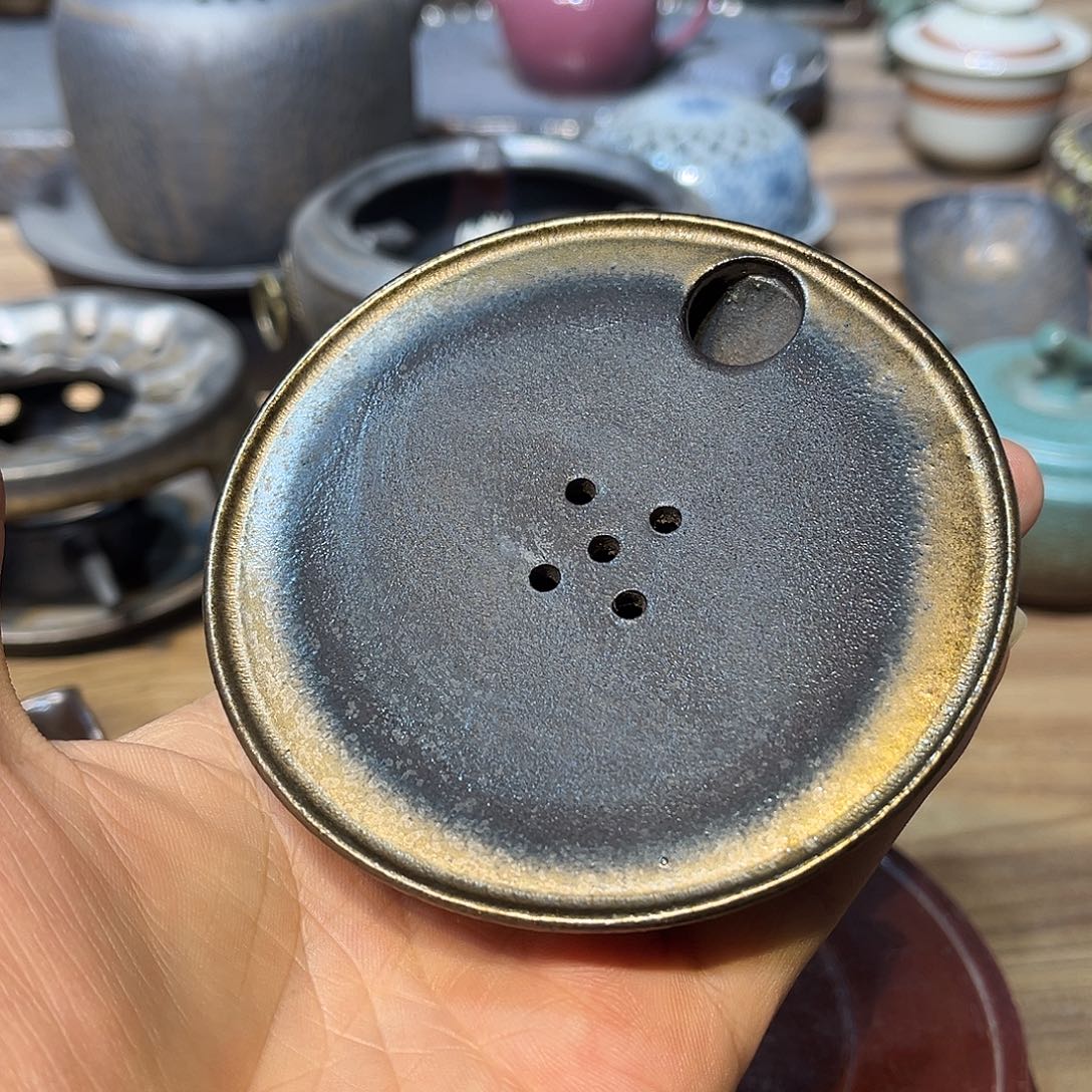 陶瓷香炉茶具摆件