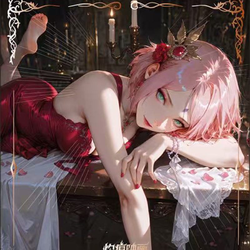 老登【强娶】灼痕文创二弹火影忍者亚克力A5大卡色纸（默认代拆）