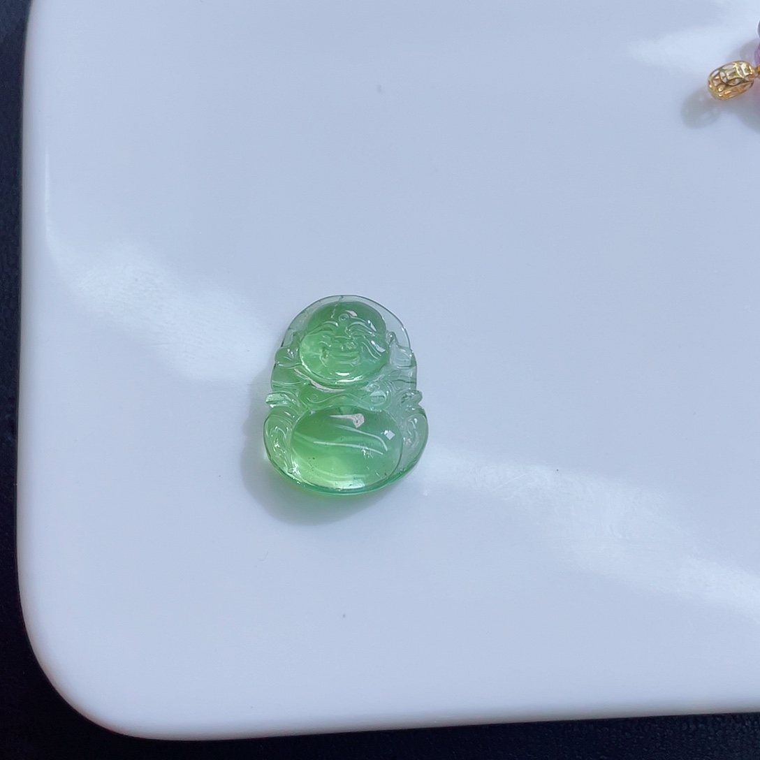 18K金镶嵌颈饰碧玺定制款发货