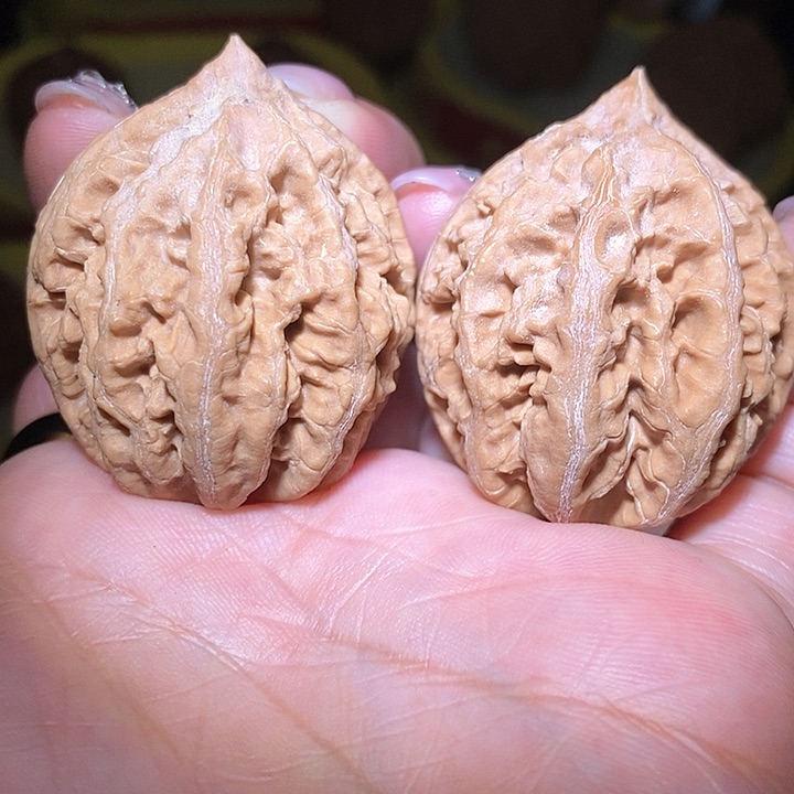 文玩核桃把件东北野生楸子小美3 0