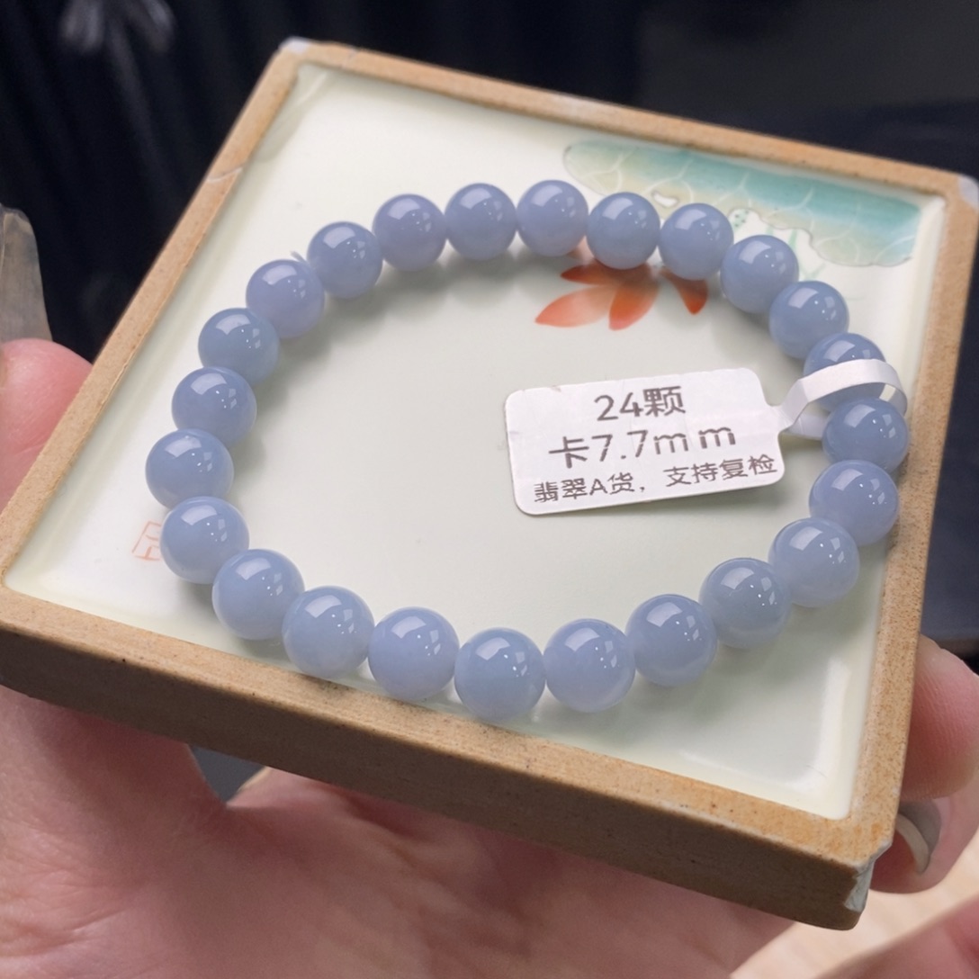 翡翠手链未镶嵌桌面10