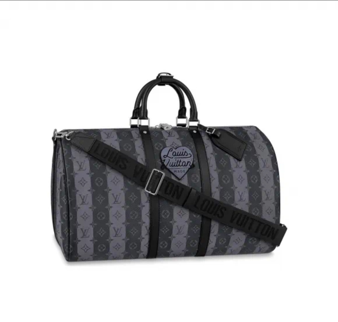 99新 LouisVuitton/路易威登  Nig keepall55旅行袋 F759